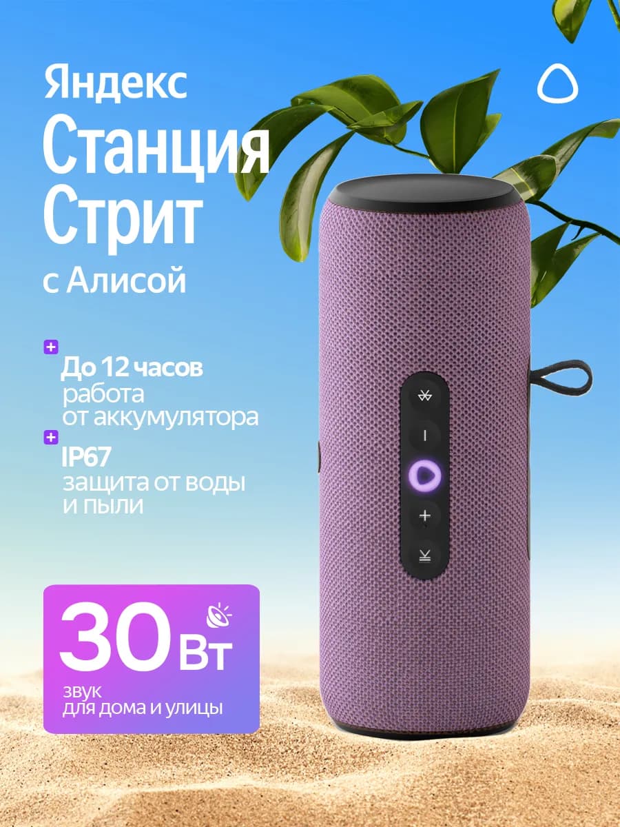 Колонка Станция Стрит с Алисой Яндекс