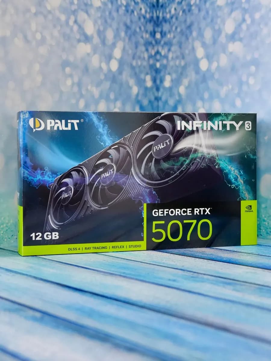 Видеокарта Palit GeForce RTX 5070 Infinity 3 OC