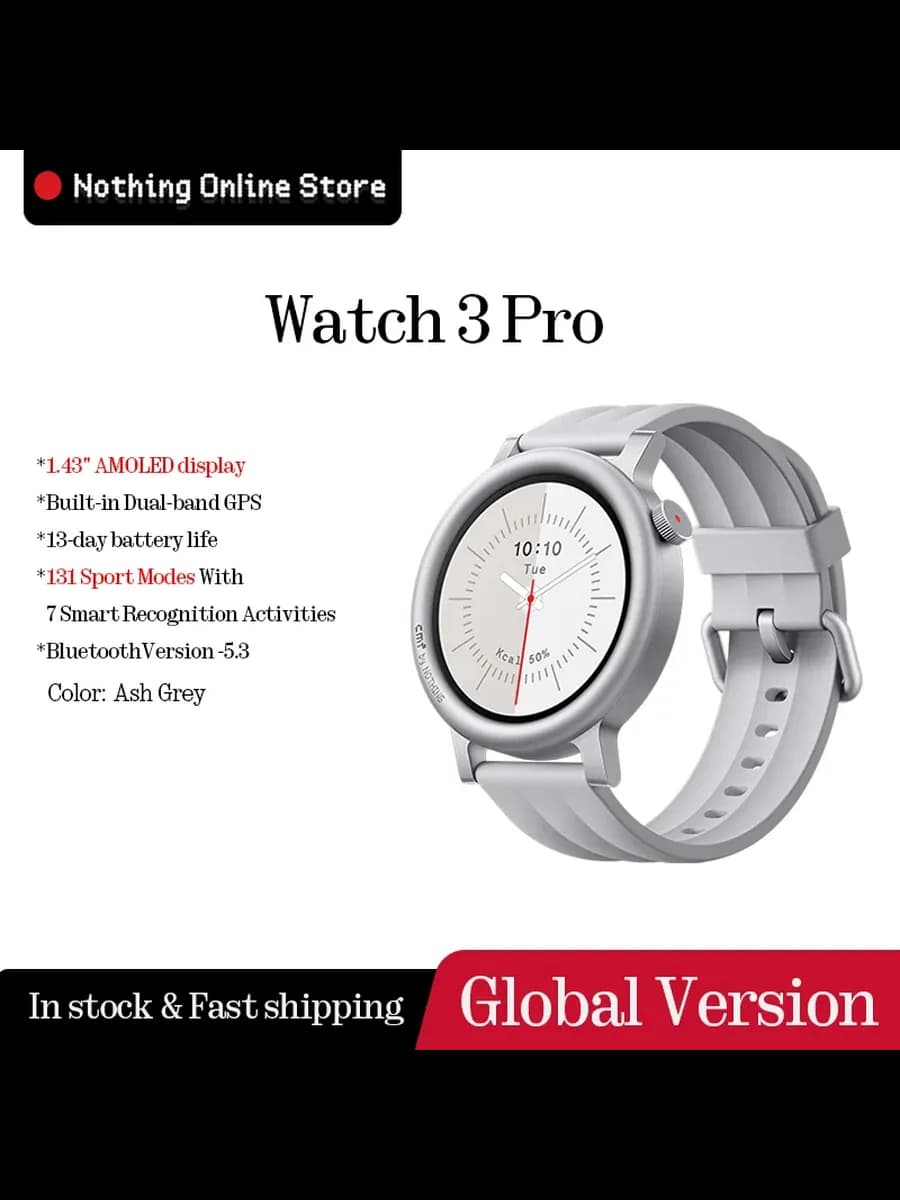 Смарт-часы CMF Watch 3 Pro, 1,43"
