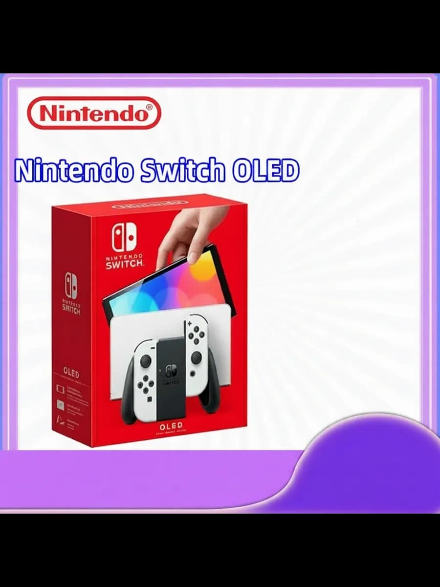 Игровая приставка Nintendo Switch OLED, 64 ГБ