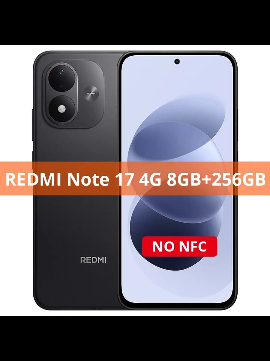 Смартфон Xiaomi Redmi Note 17, 8/256 ГБ