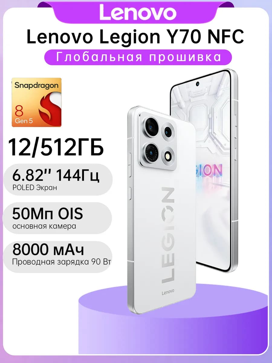 Смартфон Lenovo Legion Y70, 12/512 ГБ
