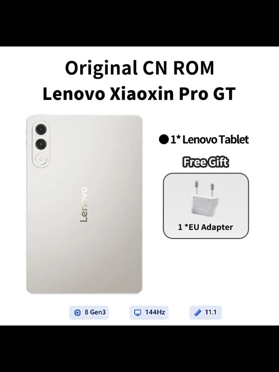 Планшет Lenovo Pad Pro GT, 11.1", 8/256ГБ, Wi-Fi