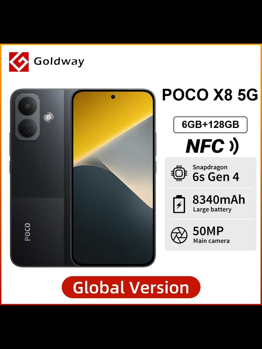 Смартфон POCO X8, 6/128 ГБ