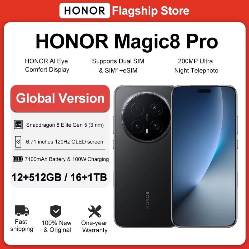 Смартфон Honor Magic 8 Pro, 12/512 ГБ
