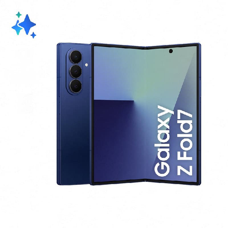 Смартфон Samsung Galaxy Z Fold 7, 12 256, Blue синий, Dual nano SIM eSIM, Без RuStore, 2025