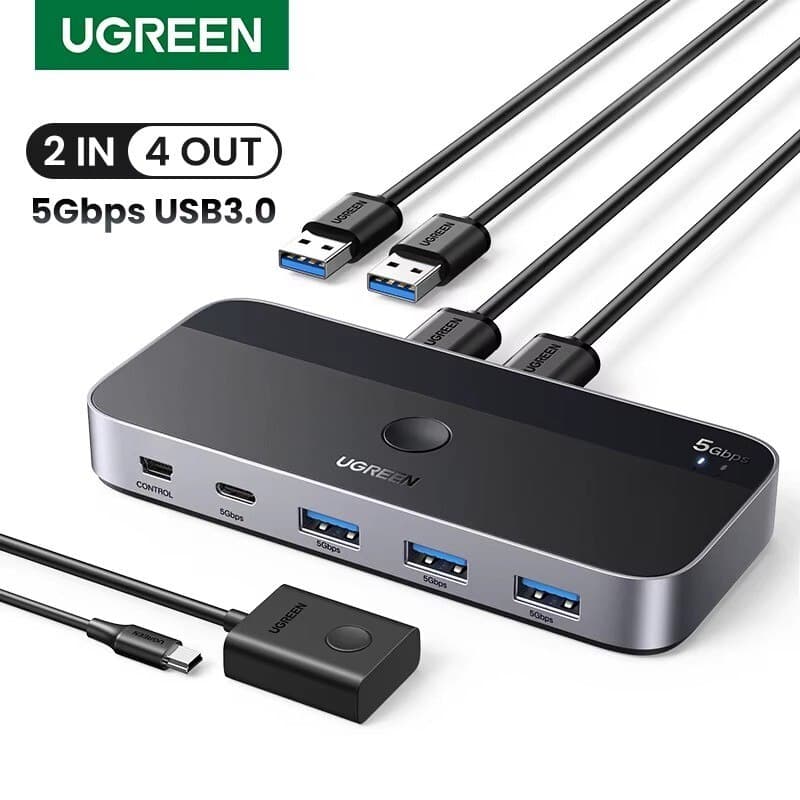 Ugreen CM662 USB 3.0 Sharing Switch 1.5 м
