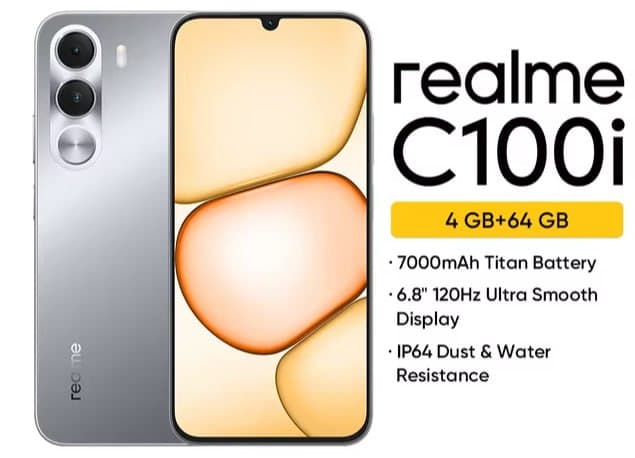 Смартфон Realme C100i, 4/64 ГБ