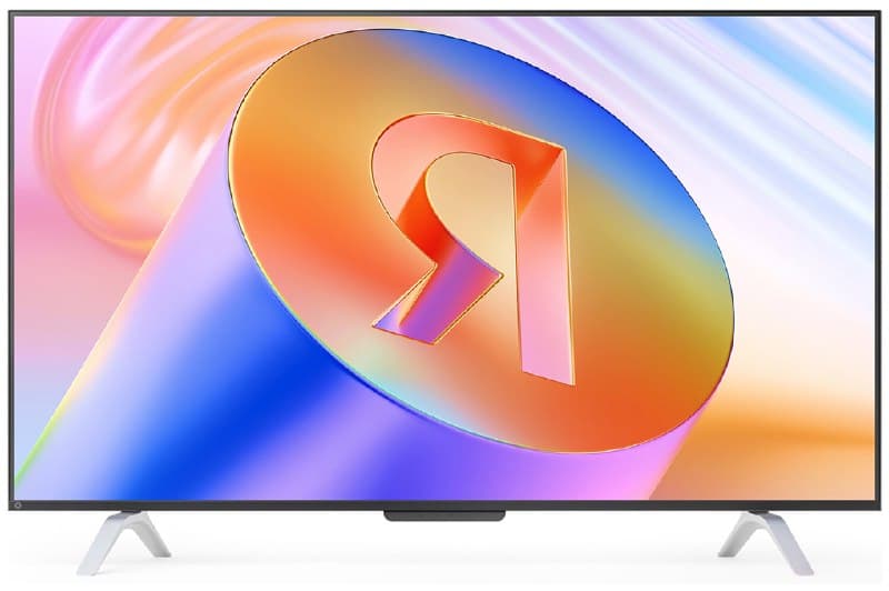 Телевизор Яндекс ТВ Станция с Алисой, 55 дюйма, 4K Ultra HD, черный