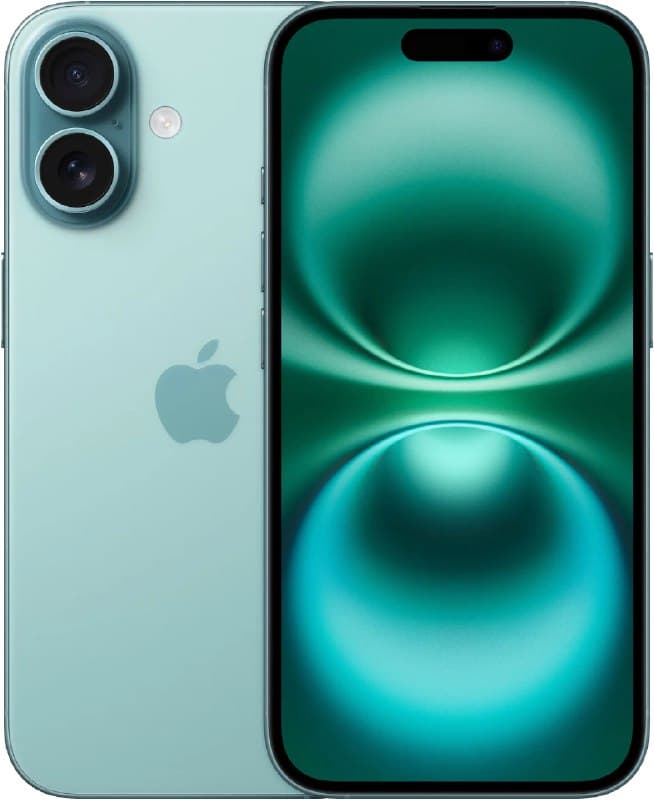 Apple iPhone 16 128GB nano SIM eSIM Teal зеленый, без RuStore MAX