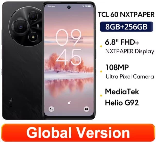 Смартфон TCL 60 NXTpaper, 8/256 ГБ