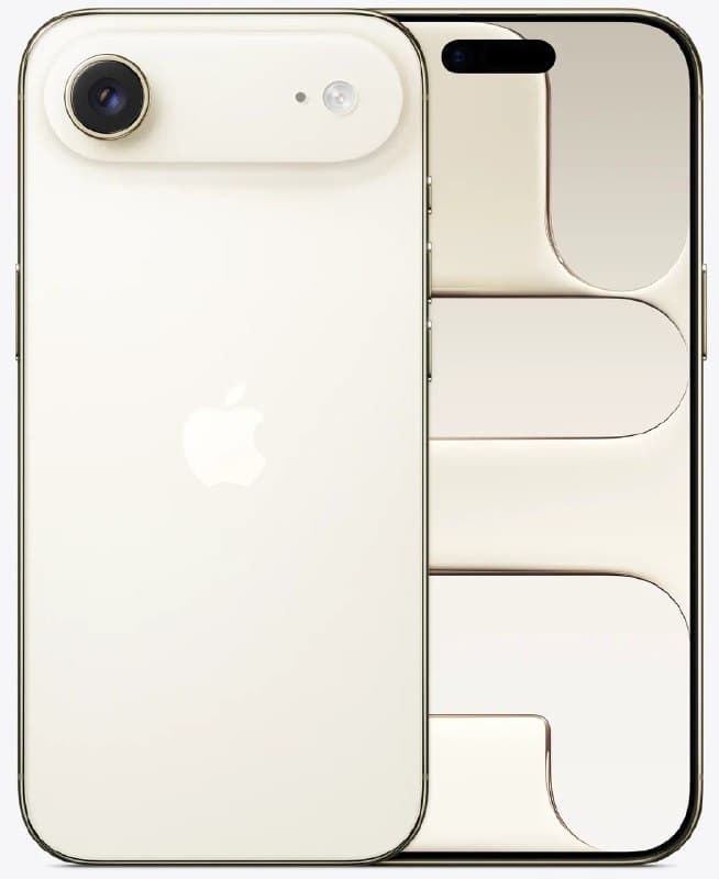 Смартфон Apple iPhone 17 Air, 512 ГБ, Sky Light Gold