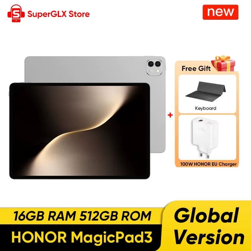 Honor MagicPad 3 13.3 16/512 ГБ (Глобальная версия) из РФ без пошлин