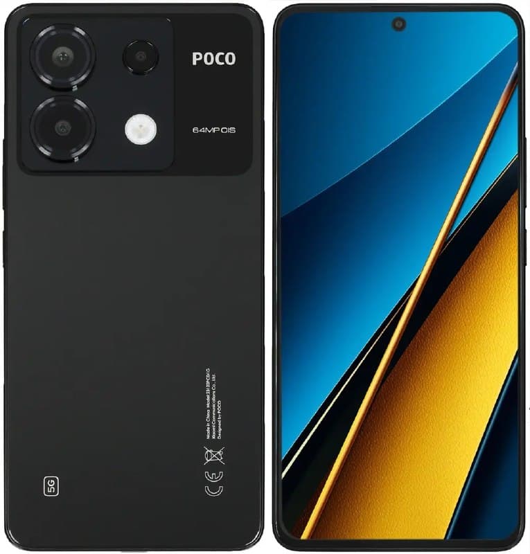 Смартфон Poco X6, 12/256 ГБ (Snap 7s Gen 2, 6.67", AMOLED, 1.5K, NFC, 5100 мАч)