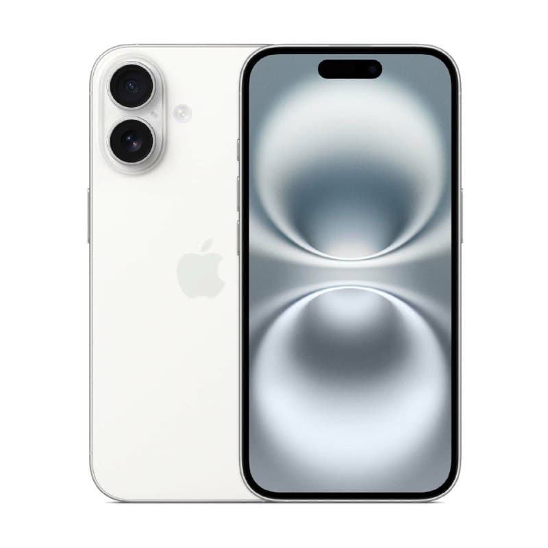 Смартфон Apple iPhone 16 128Gb SIM+eSIM White (Белый) Global