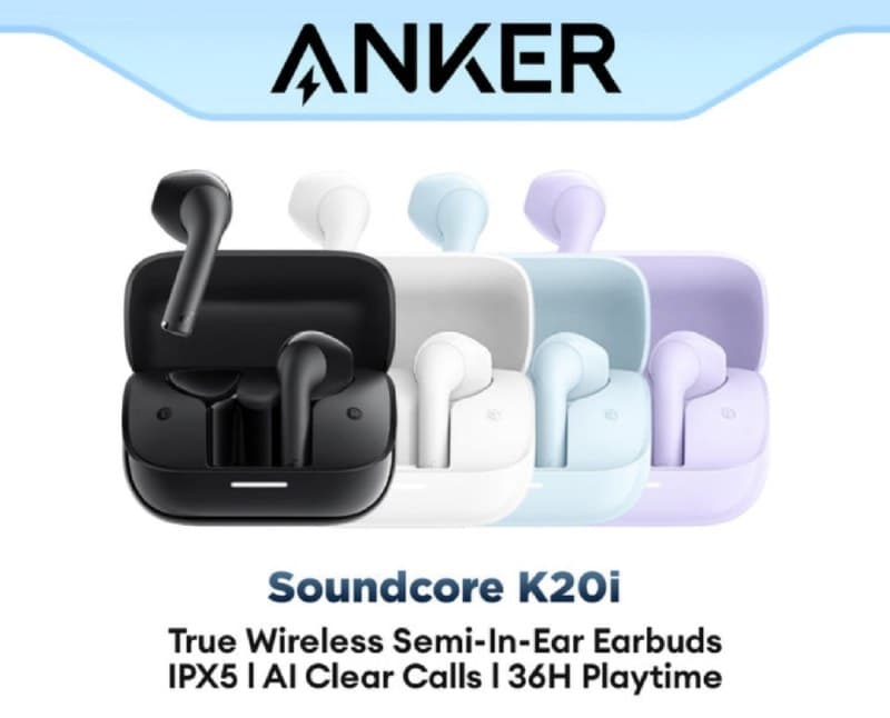 Anker Soundcore K20i беспроводные наушники-вкладыши