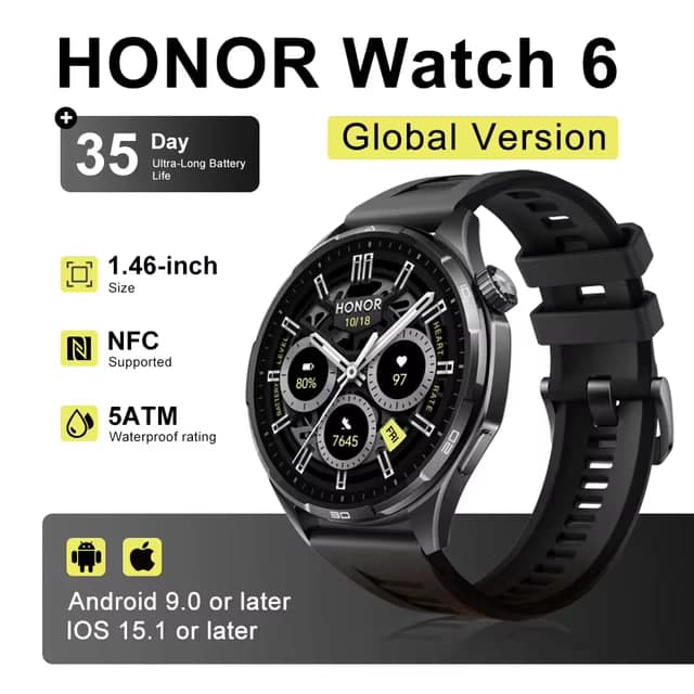 Honor Watch 6 (Глобальная версия)
