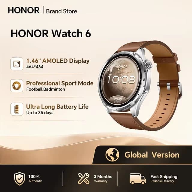 Honor Watch 6 (Глобальная версия)