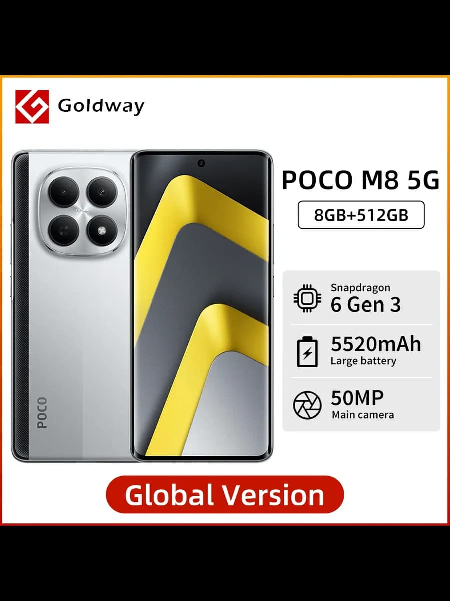 Смартфон Poco M8, 8/512 ГБ